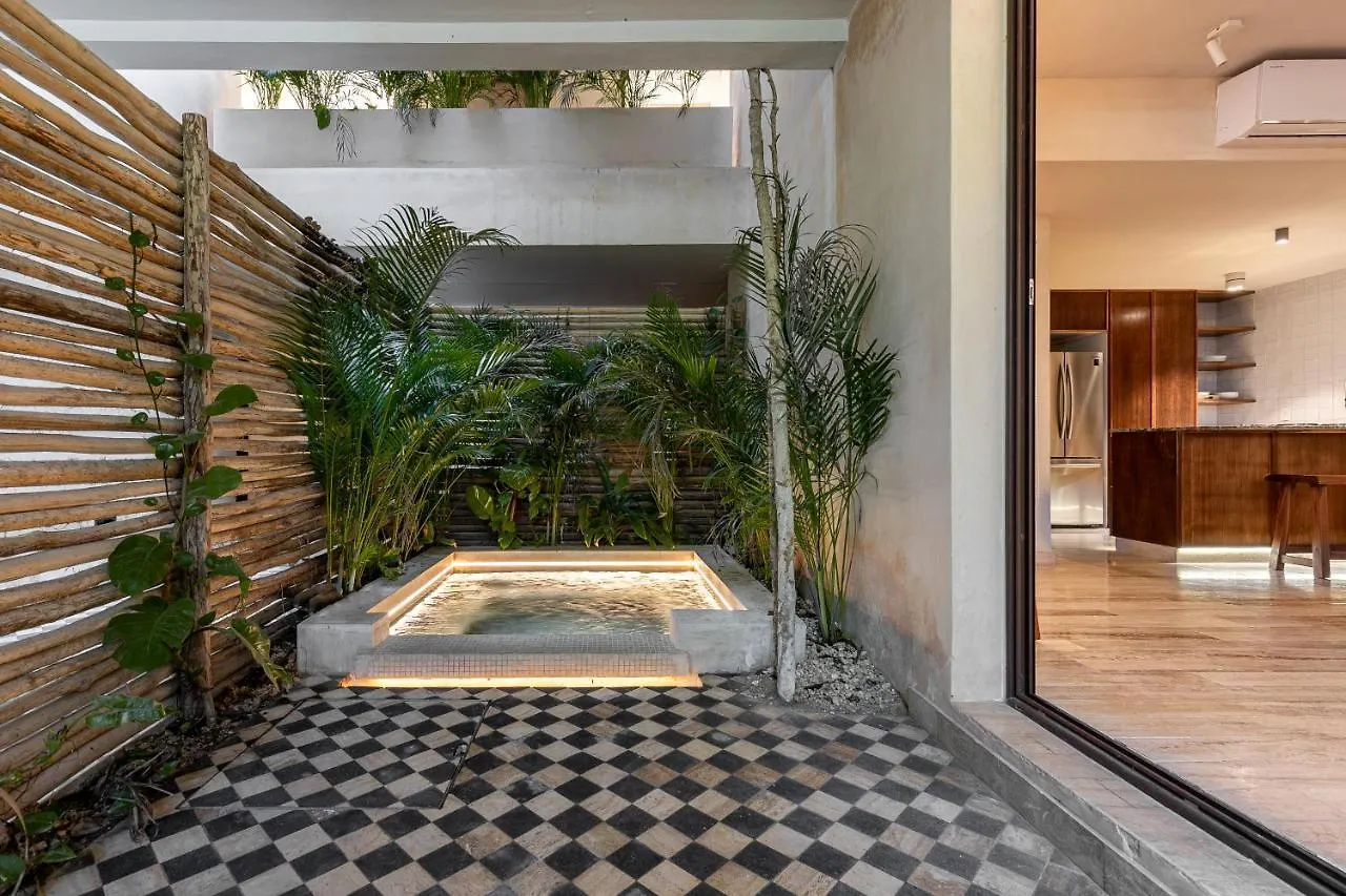 107 Beautiful Apartment Terrace & Private Pool Tulum Mexico
