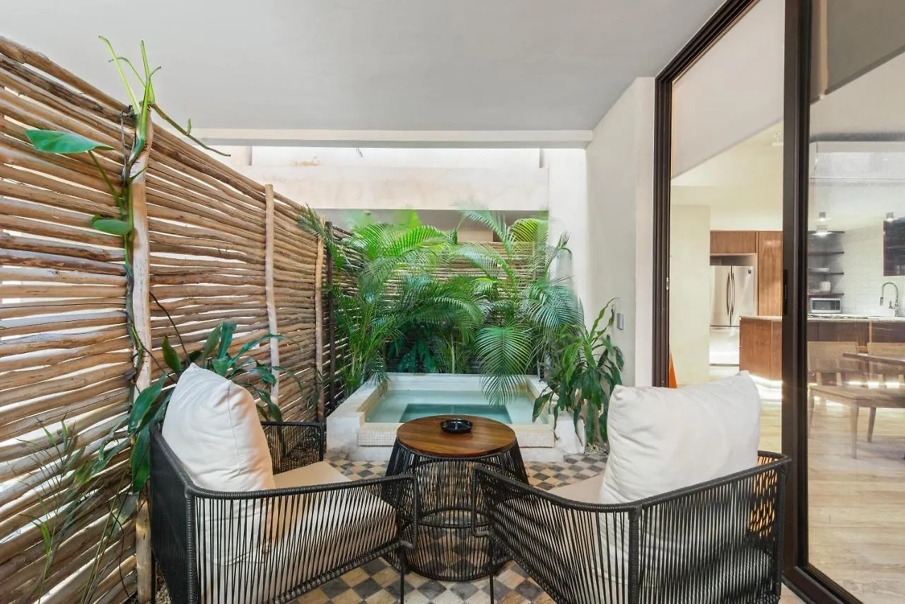 107 Beautiful Apartment Terrace & Private Pool Tulum 0*,
